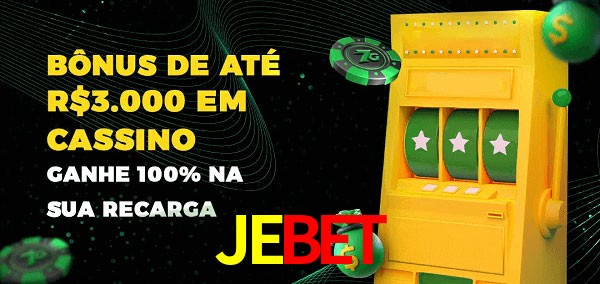 JEBET melhor bônus de depósito